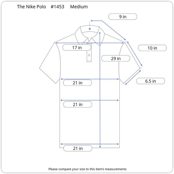 Nike Polo Dri-Fit Polo Men's Medium Logo Short Sleeve Red Cotton Blend Pique - Picture 11 of 11